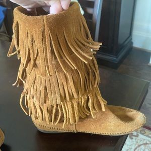 3 Layer Fringe Boot
